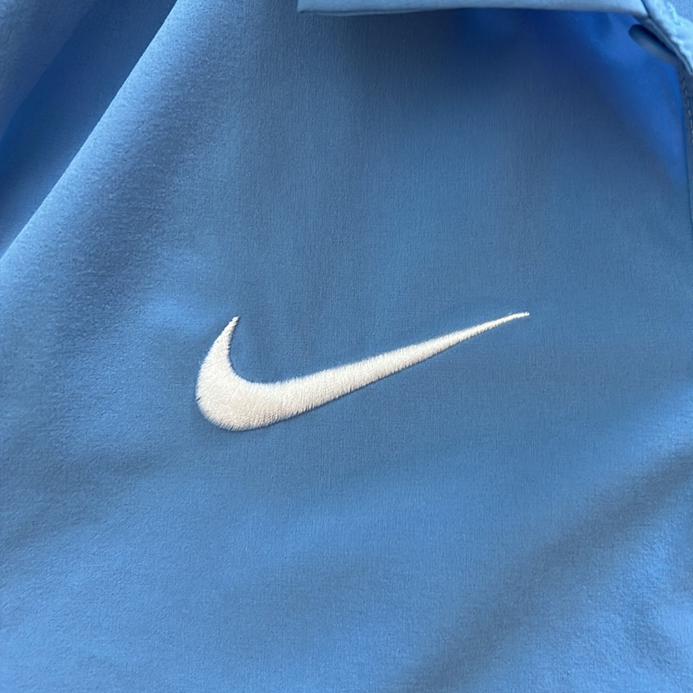Nike UNC Tar Heels Mens M Blue Dri-Fit Polo - Picture 3 of 10